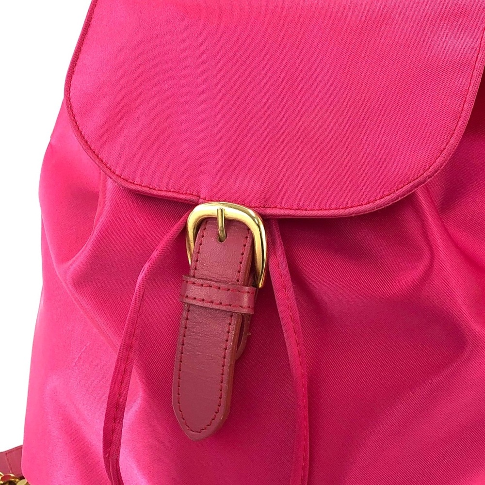 VALENTINO GARAVANI Nylon Backpack Pink Vintage - Picture 9 of 13